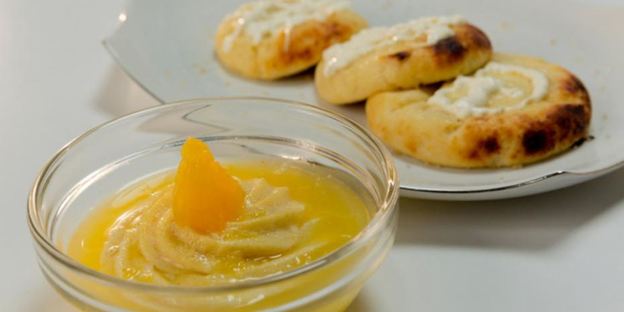 апельсиновый мусс с манной крупой