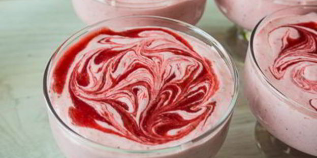 клубничный мусс