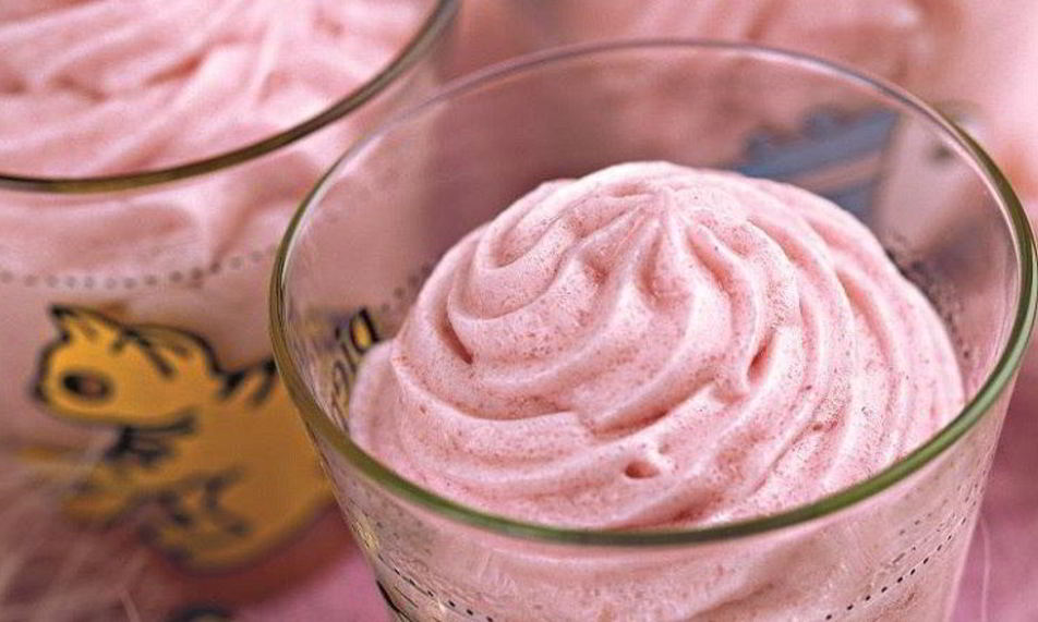 Рецепт клюквенного мусса