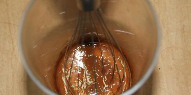 кофейный крем-мусс с белым шоколадом