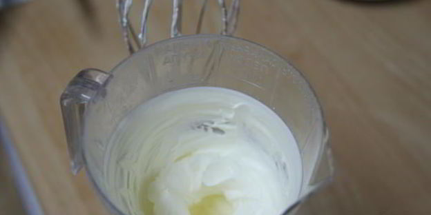 кофейный крем-мусс с белым шоколадом