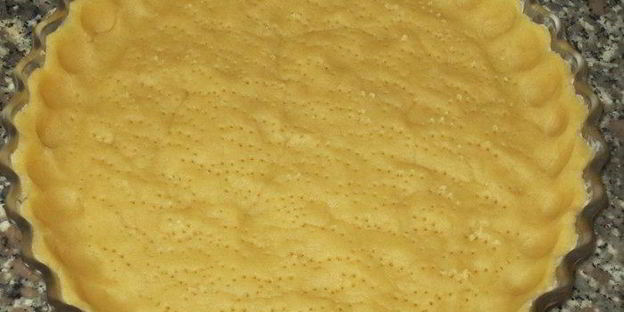 кростата с шоколадным муссом