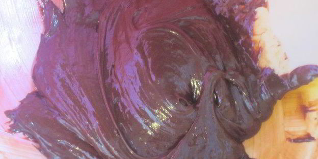 кростата с шоколадным муссом