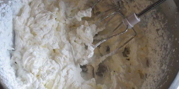 кростата с шоколадным муссом