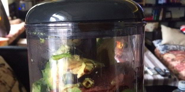 ленивый шоколадный мусс из авокадо