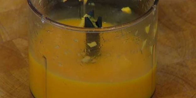 манговый мусс со сгущенкой