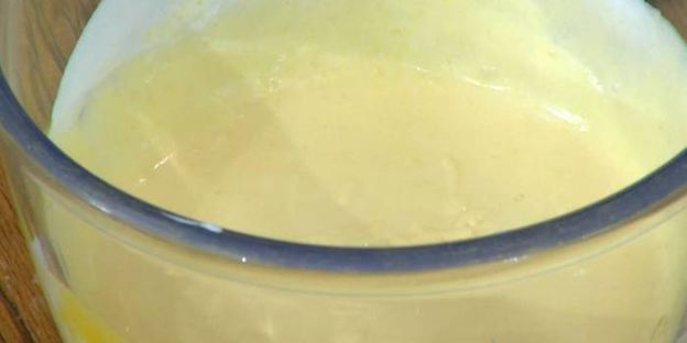 манговый мусс со сгущенкой