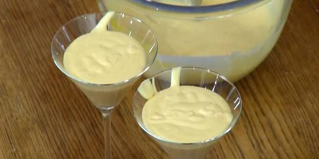 манговый мусс со сгущенкой