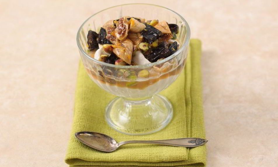 Рецепт мусса из каштанов с инжиром и фисташками