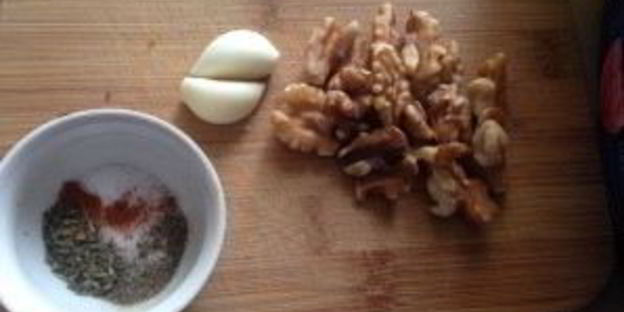 мусс из запеченных баклажанов