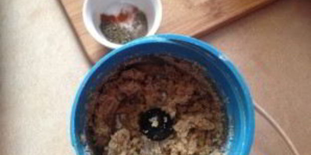 мусс из запеченных баклажанов