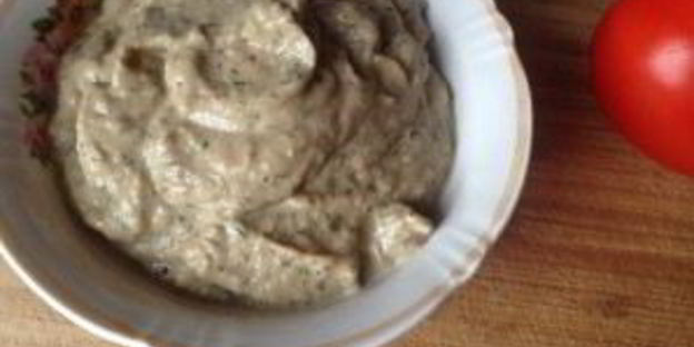 мусс из запеченных баклажанов