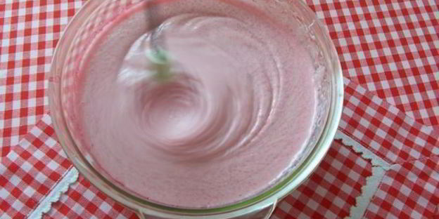 мусс клюквенный