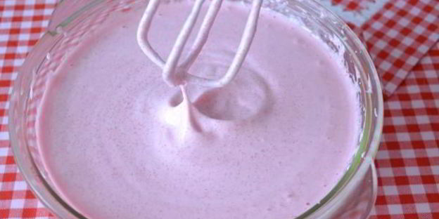 мусс клюквенный