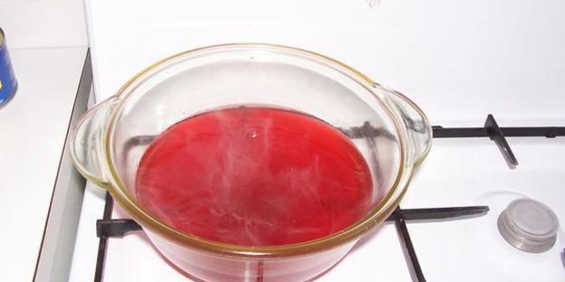 мусс клюквенный