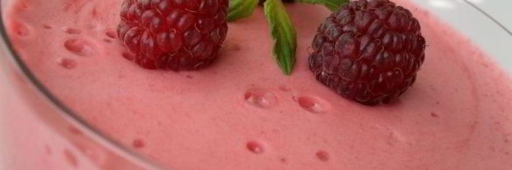 Мусс малиновый