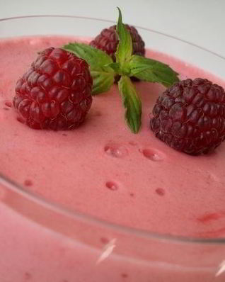 Мусс малиновый