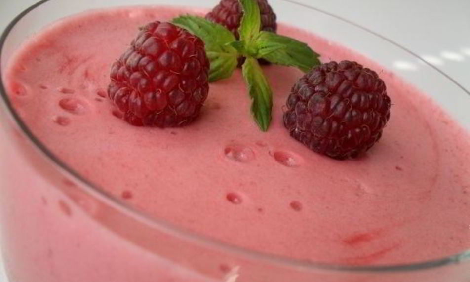 Рецепт мусса малинового