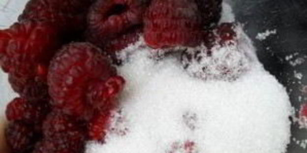 мусс малиновый