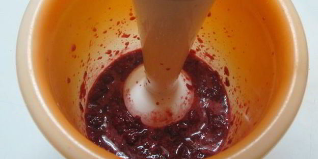 мусс вишневый