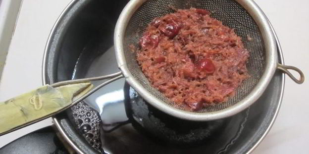 мусс вишневый