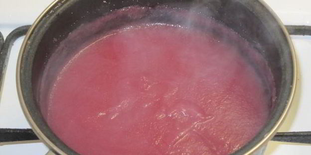 мусс вишневый