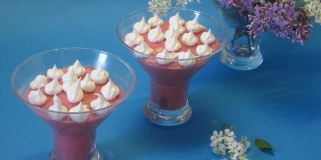 мусс вишневый