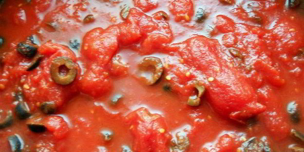 паста ракушки с творожно-баклажановым муссом