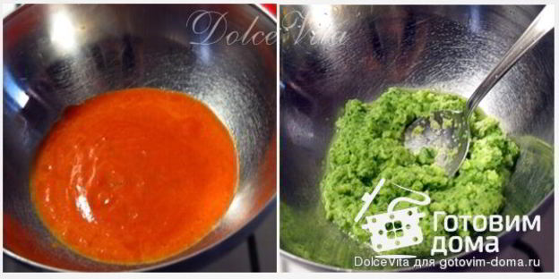 праздничная закуска капрезе-мусс