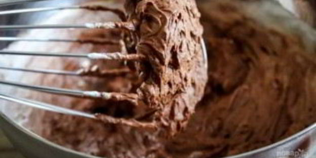 праздничный шоколадный мусс