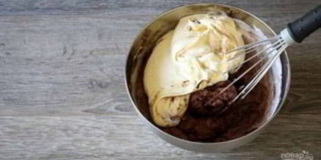 праздничный шоколадный мусс