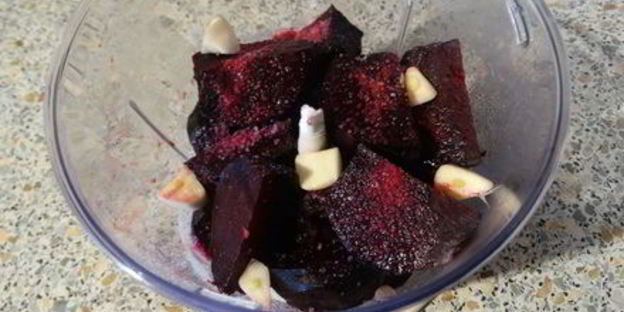 свекольный мусс