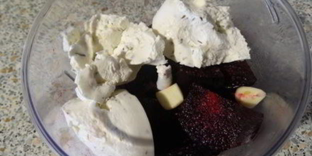 свекольный мусс