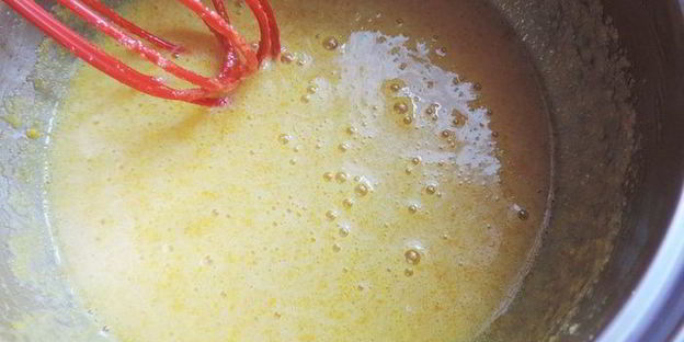 торт-купол цукотто с апельсиновым и шоколадным муссами