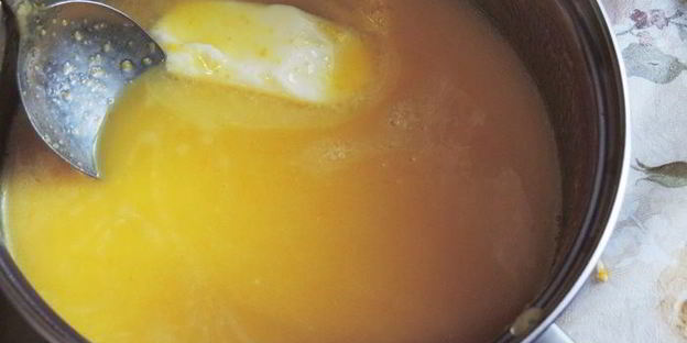 торт-купол цукотто с апельсиновым и шоколадным муссами