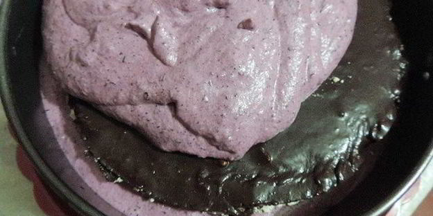 торт-мусс черничный каприз