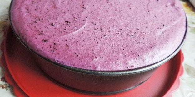 торт-мусс черничный каприз