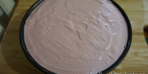 торт-мусс вишня в шоколаде