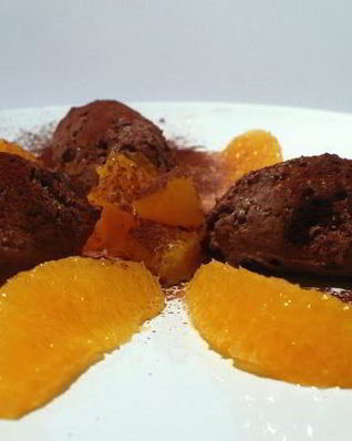 Творожно-шоколадный мусс Любовь к трем апельсинам