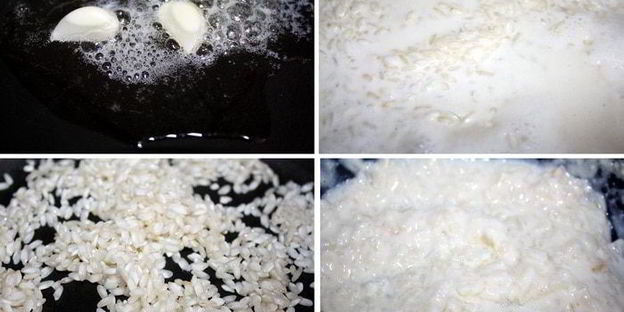 винное желе с нежным рисовым муссом и томатно-ягодным соусом