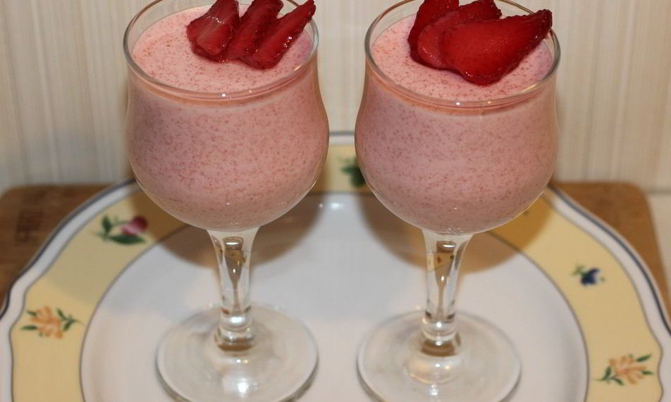 Рецепт воздушного клубничного мусса