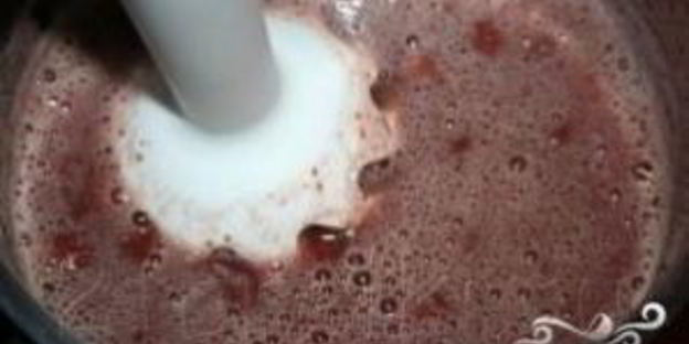 земляничный мусс