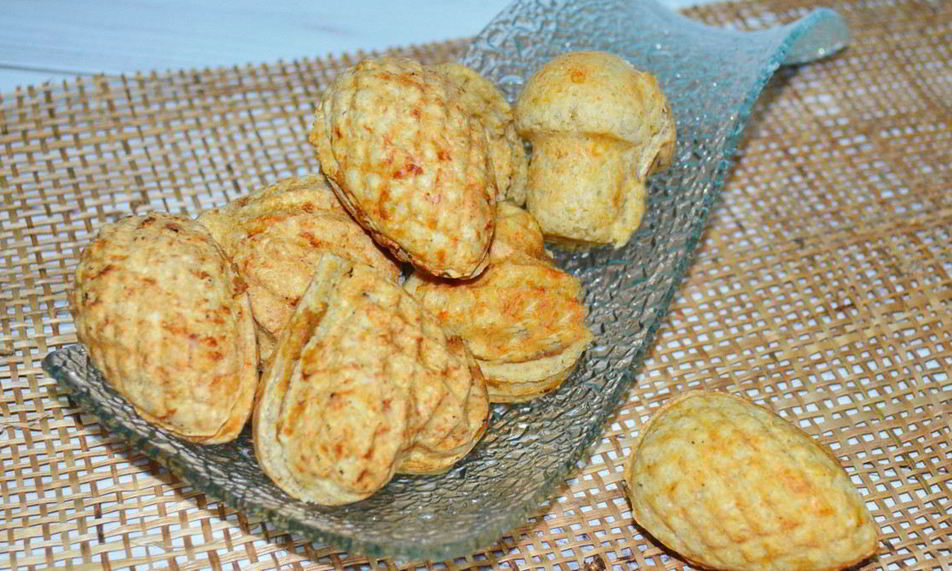 Рецепт орешков со сгущенкой