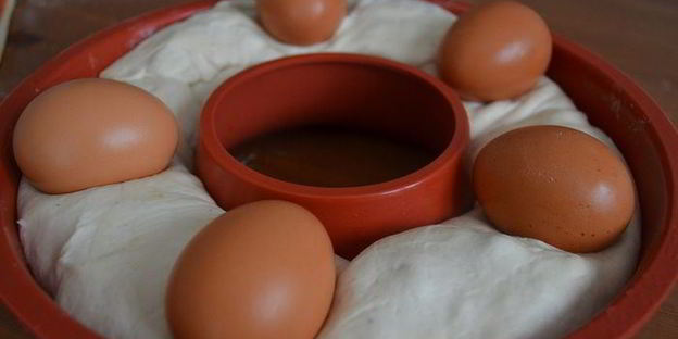 итальянский пасхальный каравай