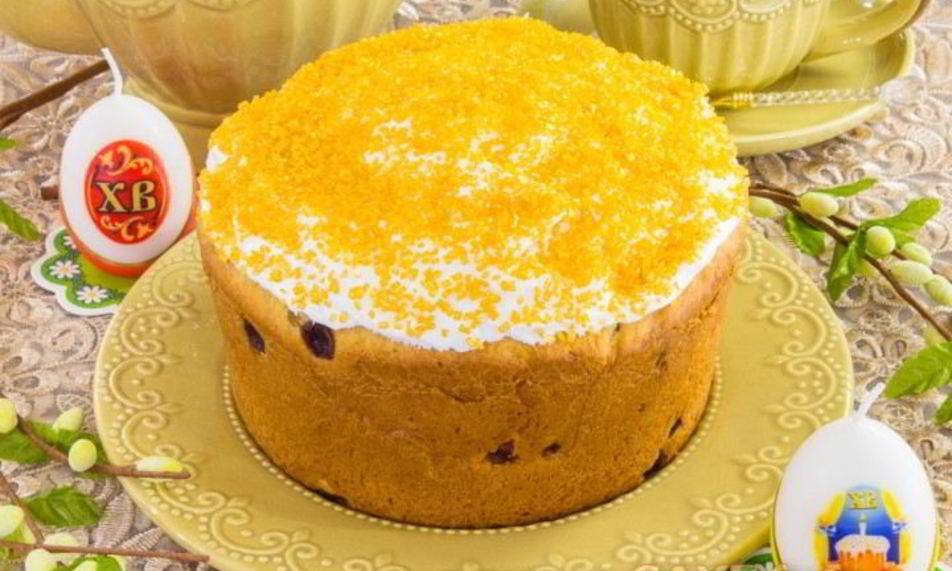 Рецепт кулича на ряженке