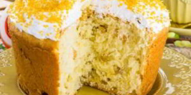 кулич на ряженке