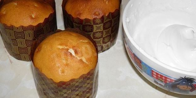 кулич простой легкий без дрожжей