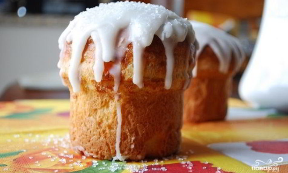 Рецепт кулича сахарного