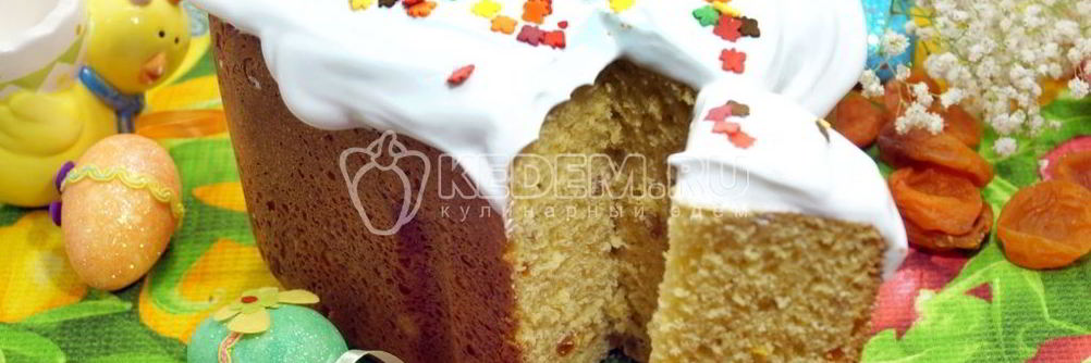 Кулич в хлебопечке