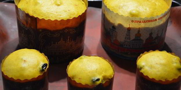 куличи с шафраном